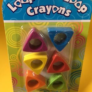 Crayons unique “ring” shape coloring toy draw art